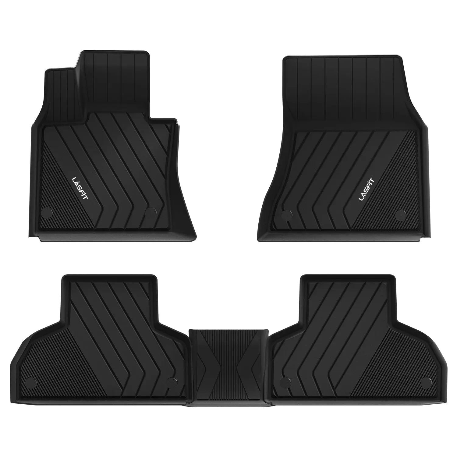 Lasfit Floor Mats, Custom-Fit for 2014-2018 BMW X5 Car Interior Mat, Mat Floor Mats