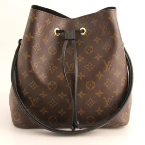 Pre-owned Louis Vuitton Coated canvas tote bags NeoNoe MM Bucket Tote Handbag for Women