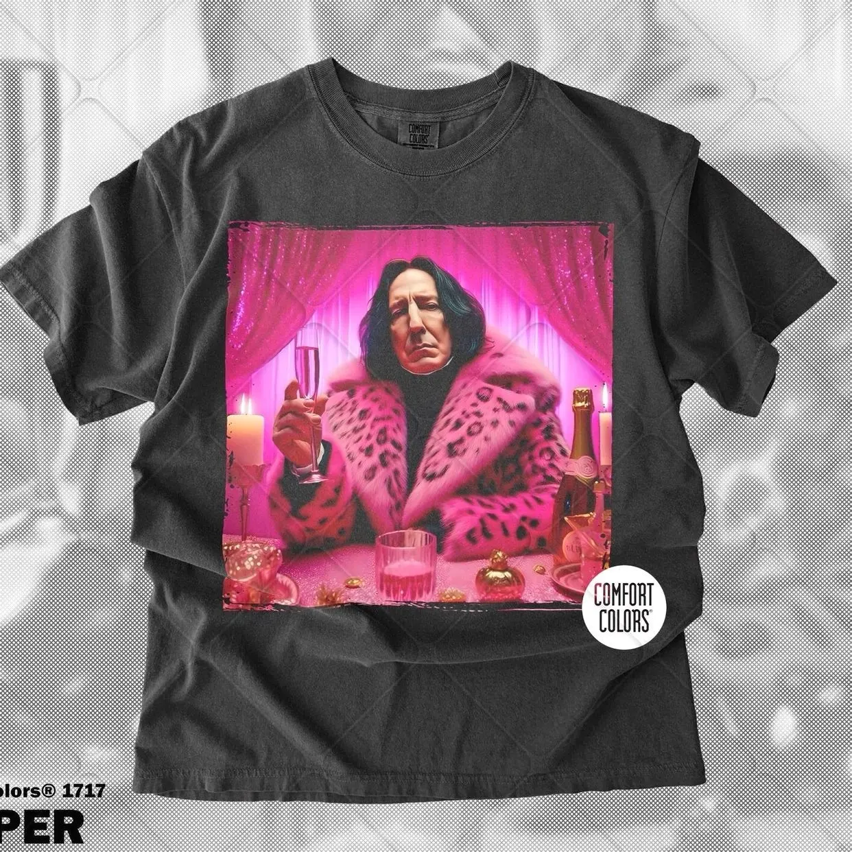 Slay Half-Blood Shirt, Pink Party Tee, Potion Master Meme Graphic T-Shirt 6964U