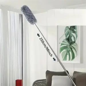 Retractable Long Handle Duster, Dust Removal Household Cleaning Tool, Home Cleaning Tool, Efficient Housekeeping Accessory, Easy Reach Design, Duster Brush