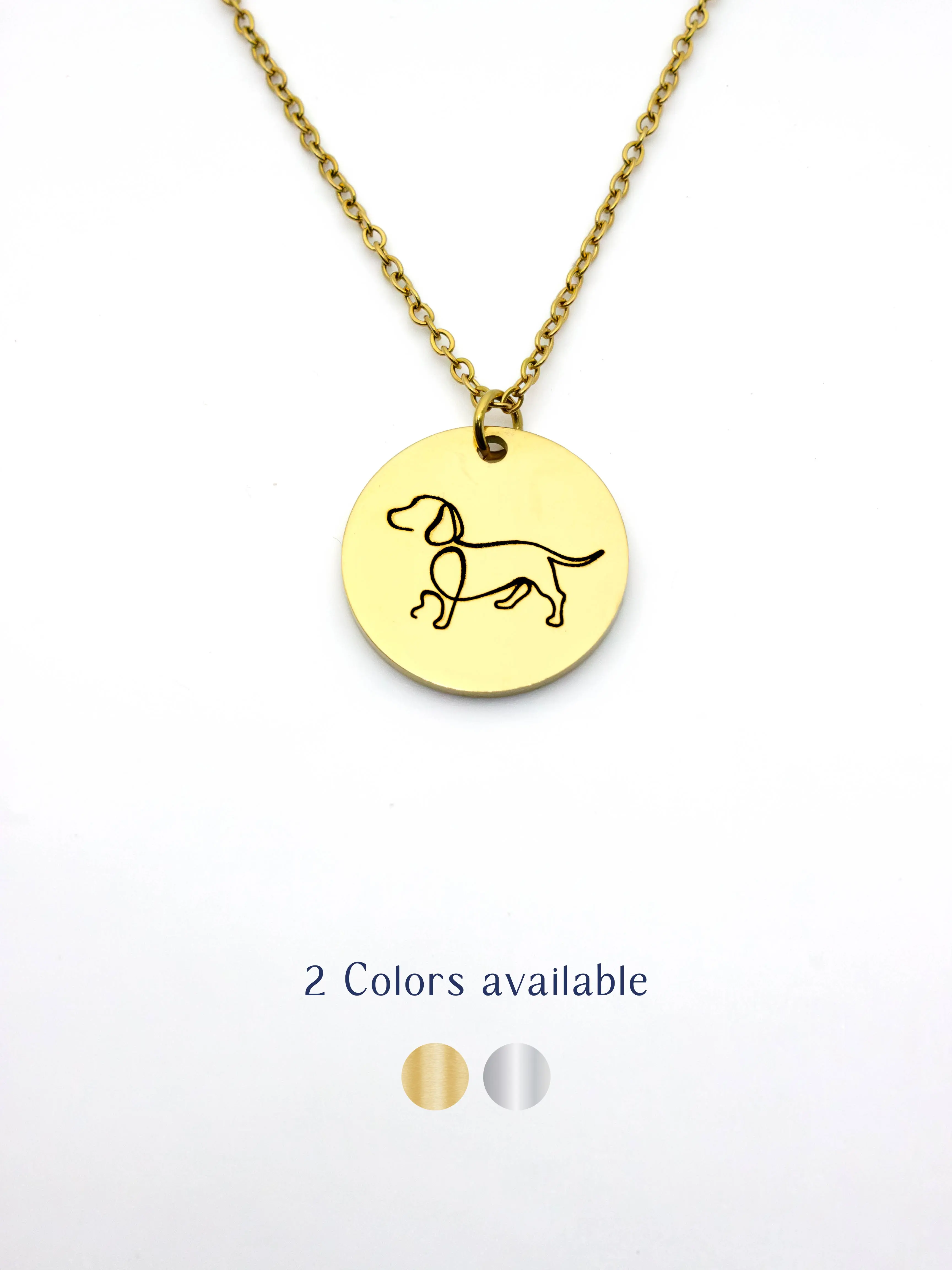 ENGRAVIA Custom Portrait Round Pendant
