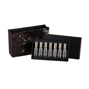 [Holiday Birthday Gift] Women's Long-Lasting Fragrance Set with Gift Package, Eau de Parfum, Hair & Body Perfume Spray and Mist, Unisex Fragrances Discovery Set, Perfect for Gifts and Mini Perfume Travel Set, Floral, Fruity, Woods, Ocean, Luxury Dupe