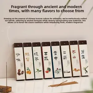 Pear Wood Palace Incense Sticks Agarwood & Sandalwood Aromatherapy Natural Wormwood for Home Bedroom Use Enhance Your Space with Versatile Fragrances