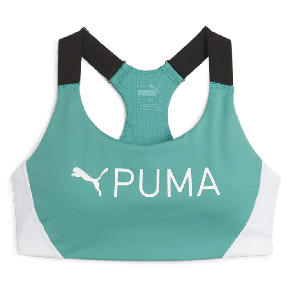 PUMA Womens 4Keeps Eversculpt Sports Bra Casual Casual - Green