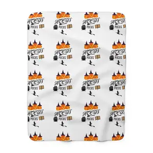 Hocus Pocus Sherpa Fleece Blanket