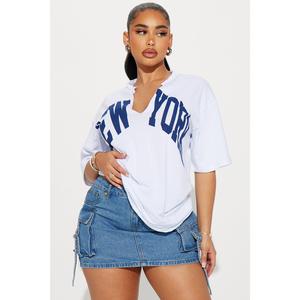 New York Girl T Shirt - White