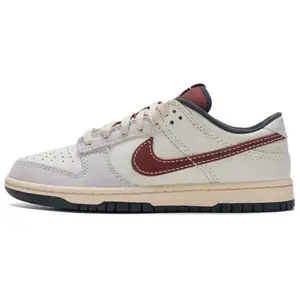 Nike Dunk Low 'Dark Pony Soft Pearl' Women's Athletic Sports Shoe, Casual Sneaker