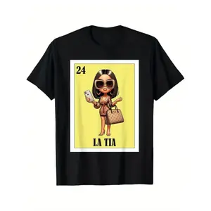 Funny Mexican Designs For Familyfunny Mexican Design For Aunt Fresa Version La Tia Tshirt