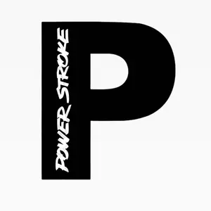 Powerstroke Vinyl Decal by Pristine Graphics. truck stickers