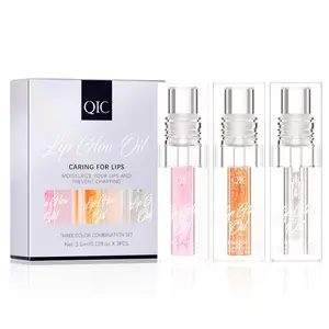 Temperature Changing Long Lasting Lip Gloss, Moisturizing Lip Gloss, Glossy Lip Glaze Stick, Plumping Lip Oil Lip Stick for Girls & Women