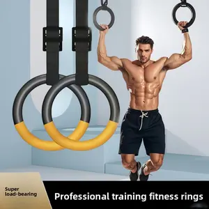 Indoor training equipment for gymnastic rings, fitness equipment for pull-ups, multi-functional horizontal bar for male core muscle group training