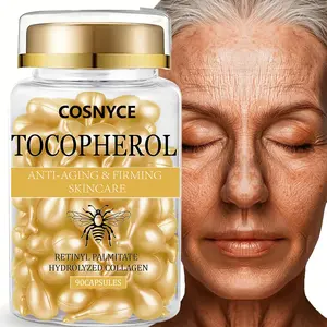 Cosnyce Vitamin E Facial Essence, Hyaluronic Acid, Hydrolyzed Collagen, Moisturizing, Skincare, Face Serum