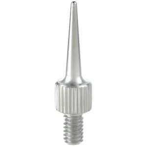 Mitutoyo Needle Tip Contact Point - 0.6 in Size, 4-48 Threaded Base, Stainless Steel Probe for Dial & Digimatic Indicators