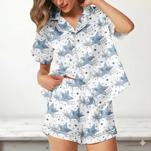 Freya Skye Silent Treatment Pjs, Zombies 4 Nova Bright Satin Short Pajama, Zombies Dawn Of The Vampires Gift, Pajamas Gift