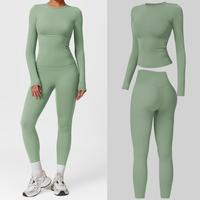 Long Sleeve Set - Basil Green