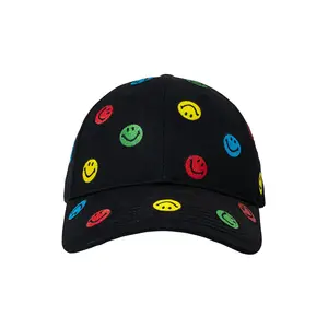 SMILEY ALL OVER DAD HAT