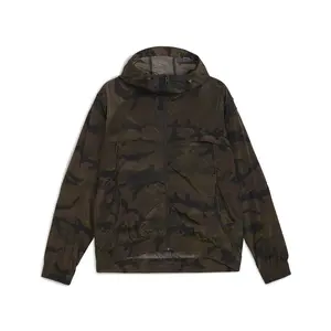 PUMA Mens Mostroverse Clrt Graphic Ripstop Jacket Athletic Outerwear Casual - Black