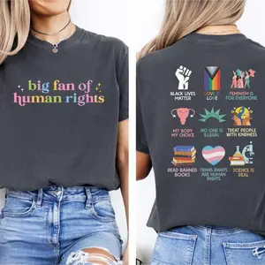 Big Fan Of Human Rights Shirt, Equality Sweatshirt, Human Rights Top, Social Justice Gift For Activist