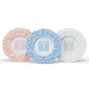 Hydrangea Bloom Resin Picture Frame - 3 colors!