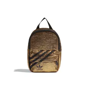 Adidas Originals BP Mini Metallic Backpack with Classic Stripes for Women