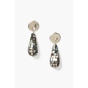 Siren Drop Earrings Abalone