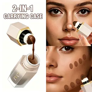 Face Contour Wand Liquid | Smudge-Tip Long-Wear Sculpting Cream Stick | Buildable Bronzer for Natural Face Shaping | Women's Lightweight Dewy Skin Makeup Gift for Summer