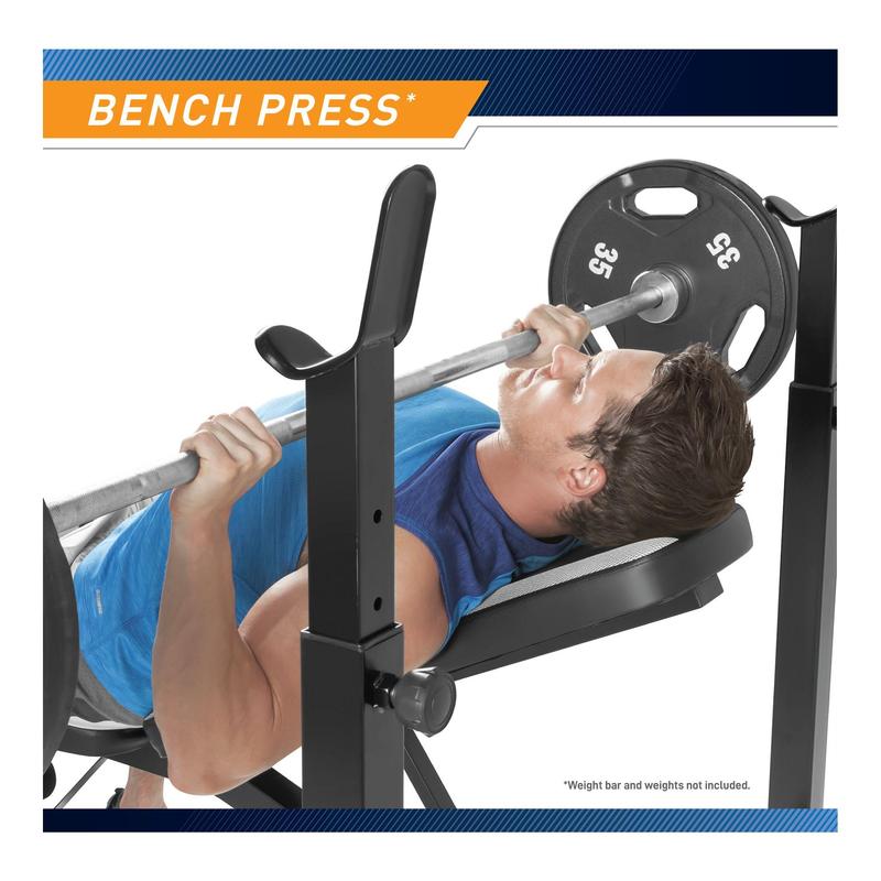 Marcy Olympic Multipurpose Weightlifting Workout Bench