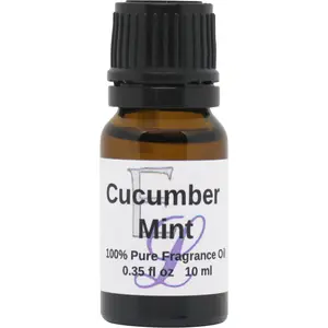 Cucumber Mint Fragrance Oil, 10 ml Premium, Long Lasting Diffuser Oils, Aromatherapy