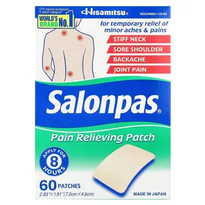 Salonpas Pain Relieving Patch, 60 Patches
