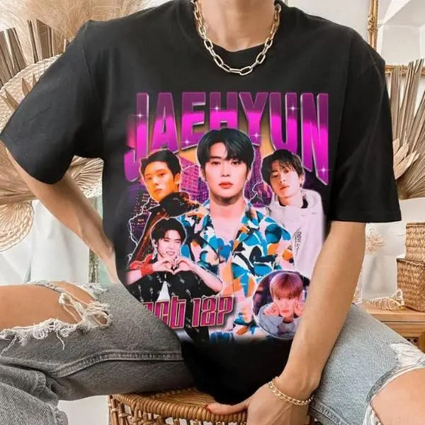 Nct 127 Jaehyun Retro Vintage  - Op  With Nct Andise And Nctzen Apparel Shirt
