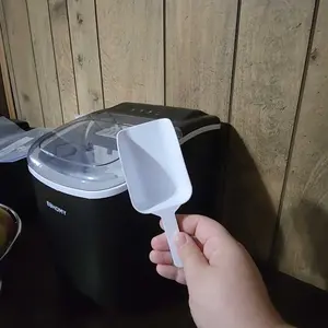 Product Review of EUHOMY Ice Maker Countertop with Handle, 26lbs in 24Hrs, 9 Ice Cubes Ready in 6 Mins, Auto-Cleaning Portable Ice Maker with Basket and Scoop, for Home/Kitchen/Camping/RV. (2024 New Silver) Utensils from ✨**✨