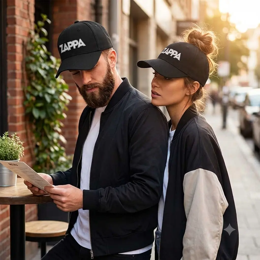Frank Zappa Unisex Baseball Cap: Zappa (Black) Frank Zappa Unisex Baseball Cap: Zappa (Black)