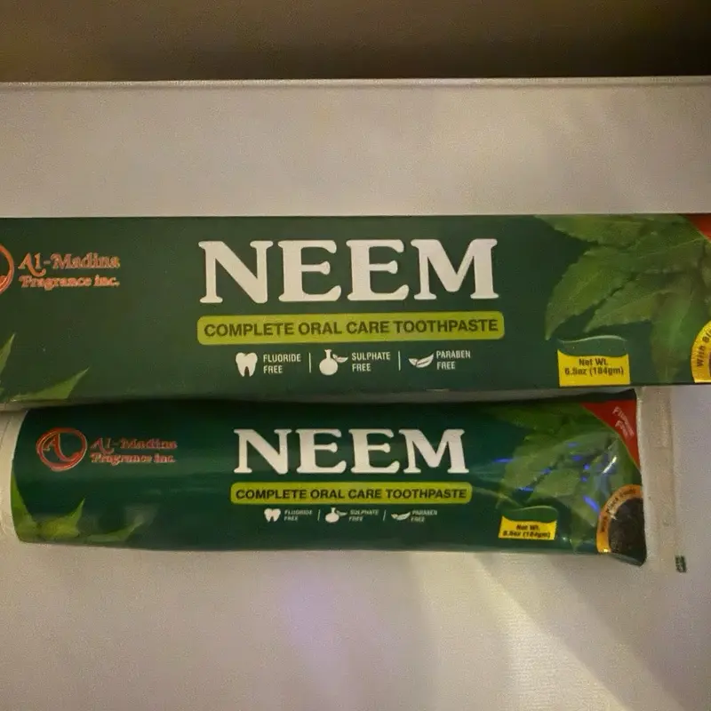 Natural Neem Complete Oral Care Toothpaste, Daily Gentle Cleansing for Fresh Breath 6.5 oz