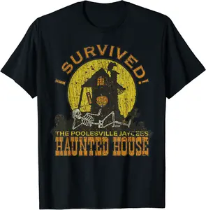 Poolesville Haunted House Survivor 1980 T-Shirt - Diegoort Shop 36B0BL37HFCZ