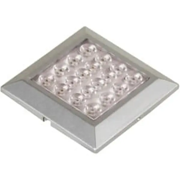 Orionis Surface Mount LED Light - 18 LEDs, 35° Beam Angle, Silver Finish, 5000K Color Temperature