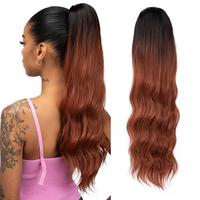 Reddish Brown with Dark Root