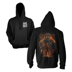 Friday the 13th: The Game - Savini Jason Hoodie – Iconic Movie Art and Savini Jason Design, Perfect for Fans, shirt men , shirts women.