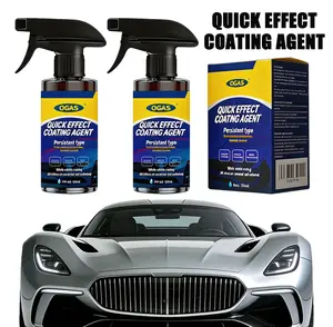 Advanced Car Quick-Acting Coating Agent Spray, Car Coating Spray Quick Effective Coating Spray Car Scratch Wax Polish Spray Waterless Wash, Oil Film Emulsion Glass Cleaner