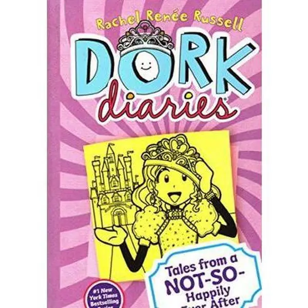 USED Book - Dork Diaries 8: Tales from a Not-So-Happily Ever After by Rachel Renee Russell (Paperback) - english
