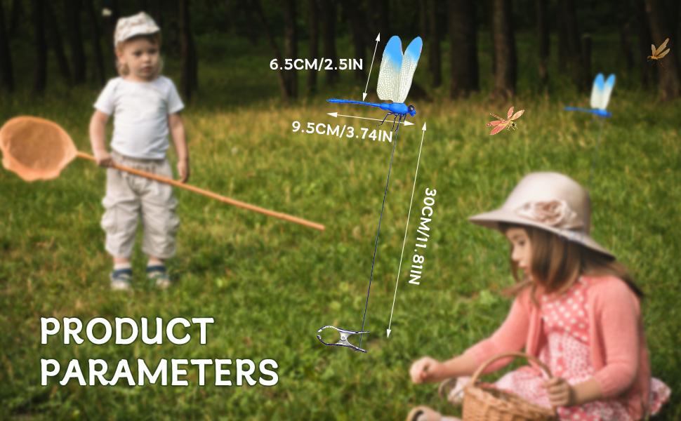 12 Pack Dragonfly Rod-Clip,3D Dragonfly Garden Stakes Decor,Fly Deterrent,Dragonfly Humming Bird Stakes,Deer and Horse,Bird and Fly Scare Devices for Indoor Outdoor Garden 12 Pack Dragonfly Rod-Clip,3D Dragonfly Garden Stakes Decor,Fly Deterrent,Dragonfly Humming Bird Stakes,Deer and Horse,Bird and Fly Scare Devices for Indoor Outdoor Garden