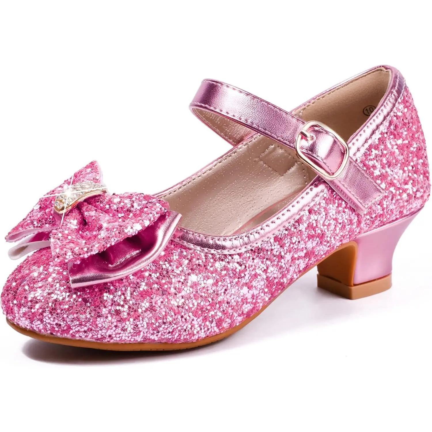 KF5-SK50 Girls Toddler/Little Kid Jada Dress Mary Jane Pumps Bow Low Heels  Party Wedding Princess Shoes - TikTok Shop
