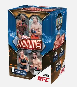 2025 Topps Stadium Club UFC Blaster Box - 6 packs, 5 cards in each pack