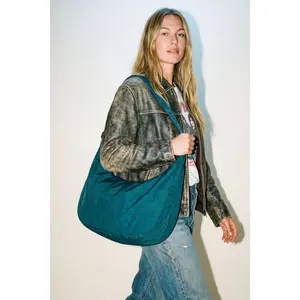 Large Nylon Crescent Bag