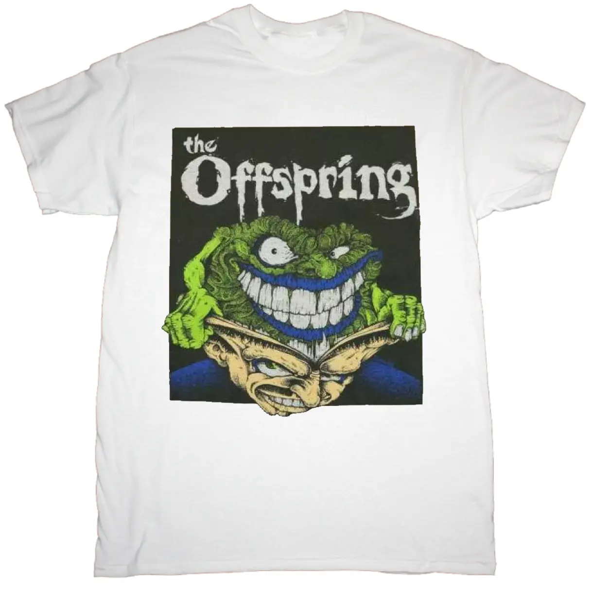 The Offspring T-Shirt One Side Print, Comfort Cotton, Casual Style, Short Sleeve Crew Neck Tee Gift