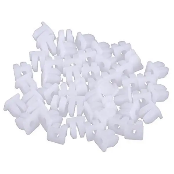 beler 50 Nylon Nut #12 Screw Clip Grommet Automotive Headlight Bumper Plastic Retainer (Fulfilled by )