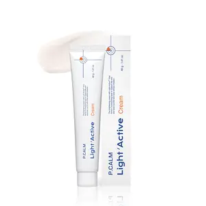 [P.CALM Official] Light Active Cream – TXA & Panthenol for Blemishes Treatment & Deep Hydration, Korean Skincare (40g / 1.41 fl.oz)