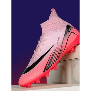 Unisex Lightweight Soccer Shoes, High Striking Resistance, Durable Outdoor Football Boots, Enhanced Comfort, Ultimate Grip Control, Soccer Cleats