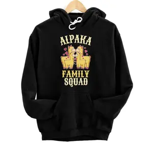 Alpaca Squad Funny Alpaca Llama Design Alpaca Hoodie, Sweatshirt, T-Shirt