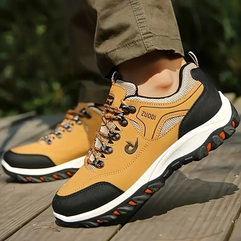Men'S Large Size Hiking Shoes |       Breathable Lightweight Faux Casual sneakers for Outdoor Running