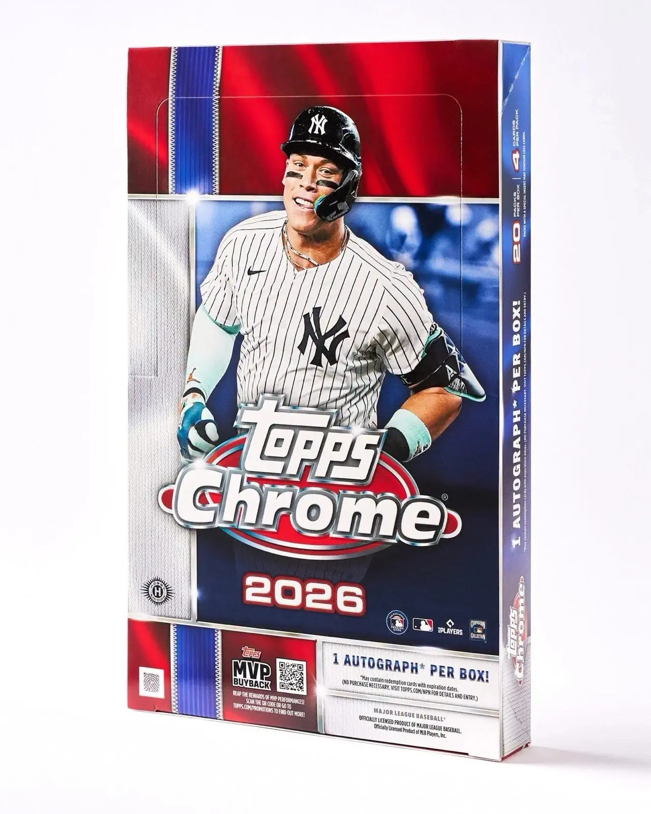 2026 Topps Chrome Baseball Factory Sealed Hobby Box